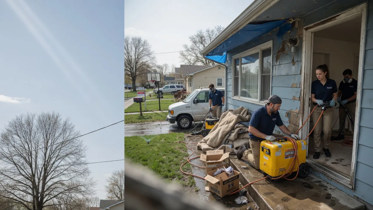 Basement Flood Cleanup in Reelsville, IN near me